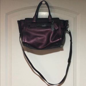 Beautiful metallic Coach handbag